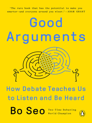cover image of Good Arguments
